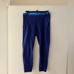 Athleta Interval 7/8 Leggings (M)